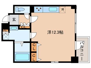 ＣＡＬＭ姉小路通の物件間取画像